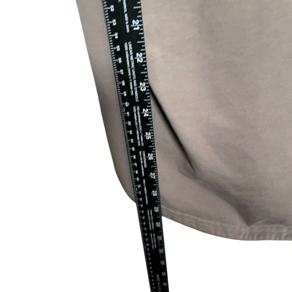 Bylt Polo Shirt Men's Large Lux Brown Drop Cut Short Sleeve Athletic Collared - Picture 7 of 11